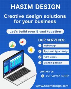 Professional website design company and branding services by Hasim Design